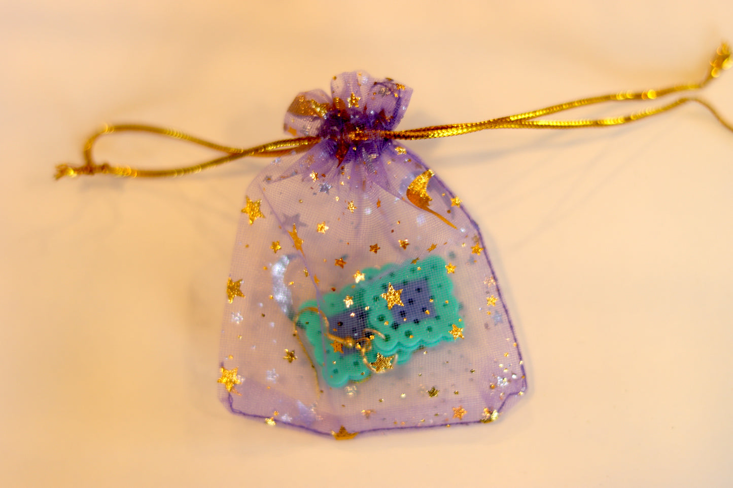 Mint Square Earrings