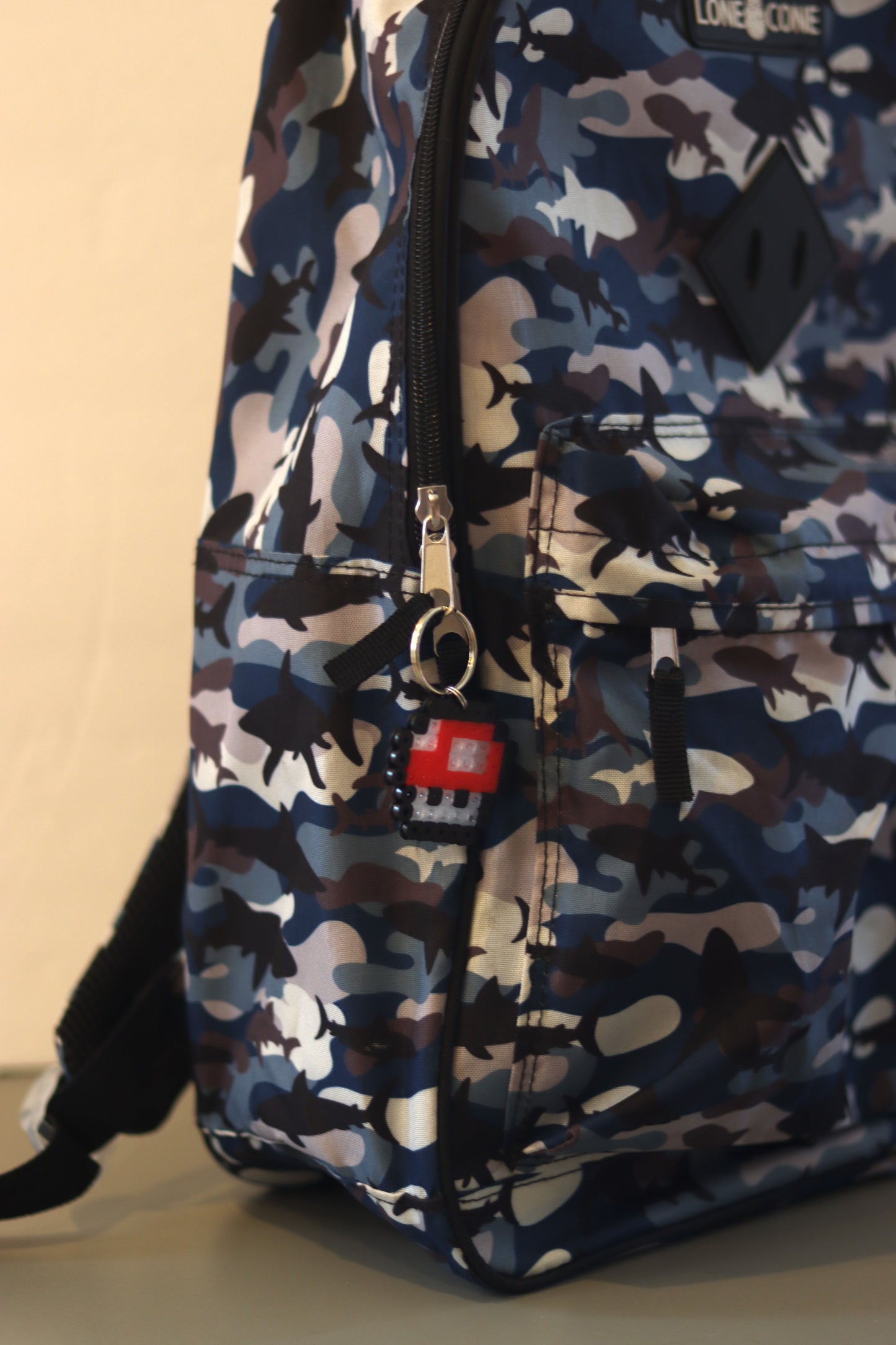 Mario Toadstool Keychain