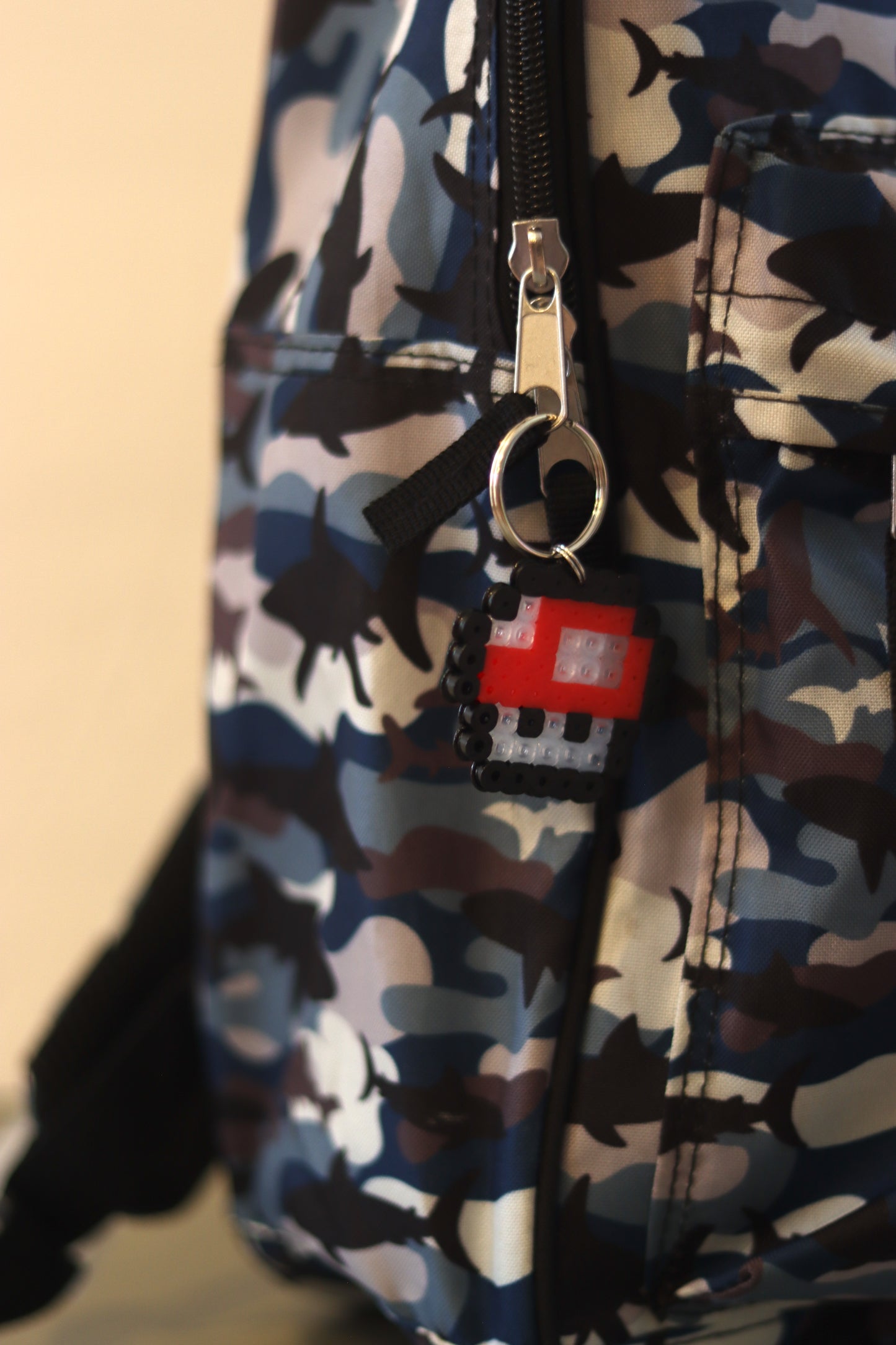 Mario Toadstool Keychain