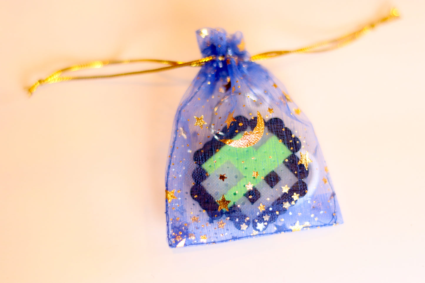 Green Toadstool Keychain