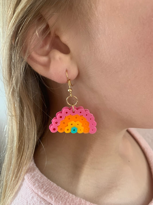 Rainbow earrings