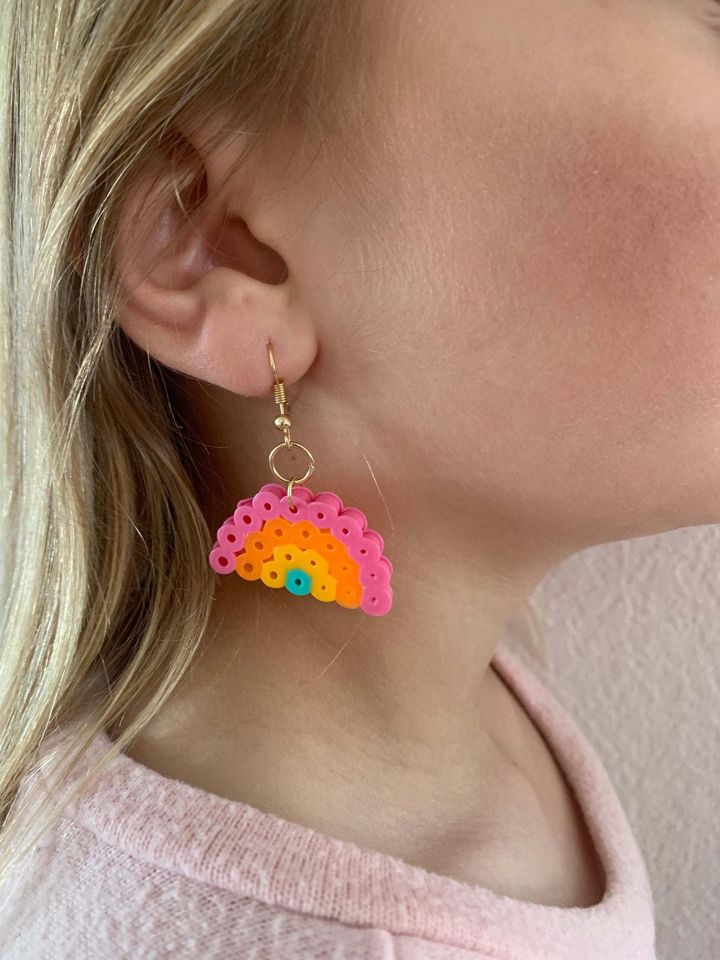 Rainbow earrings