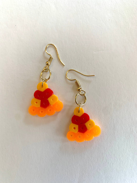 Pizza Earrings