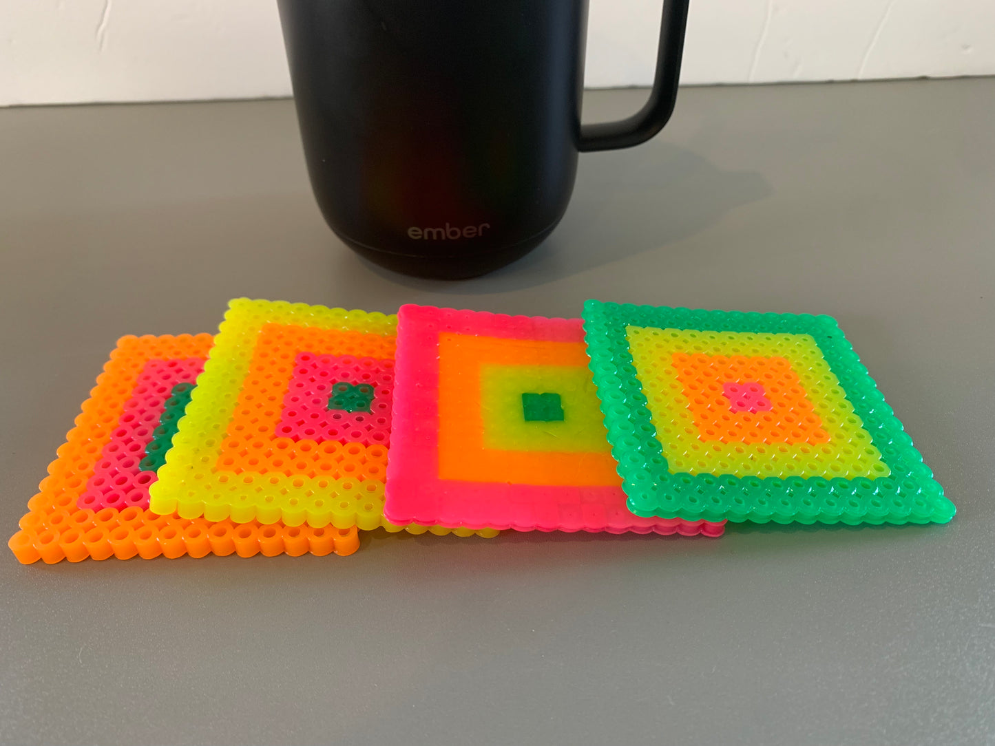 Square coasters