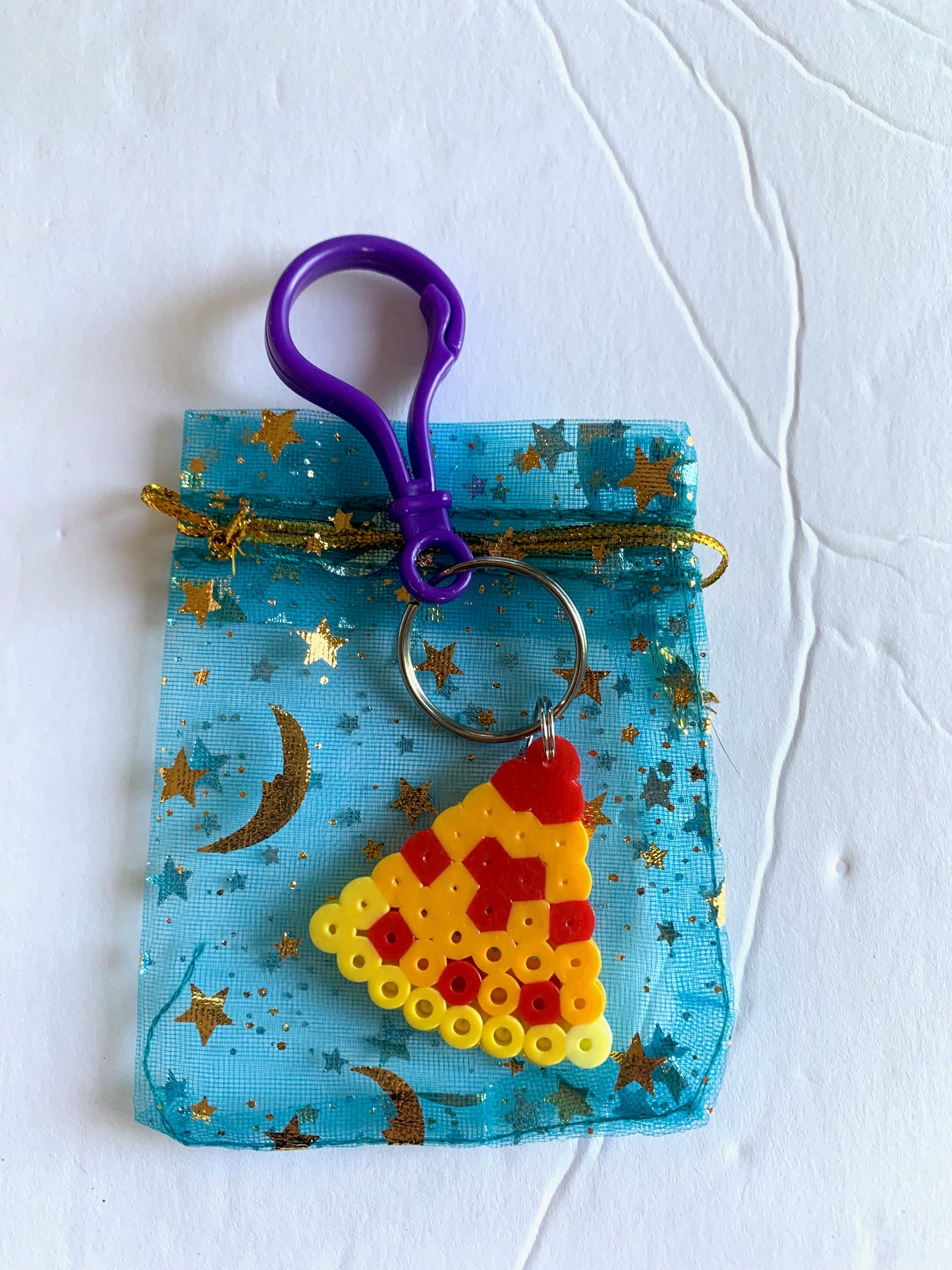 Pizza Keychain