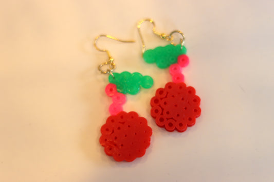 Red Cherry Earrings